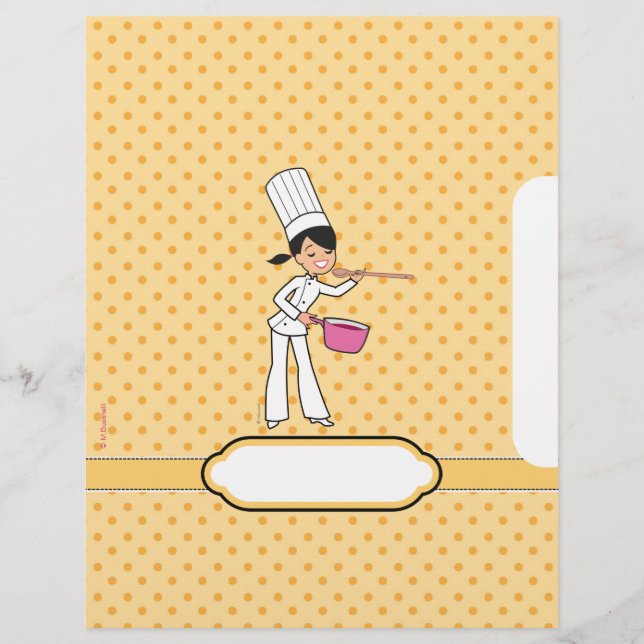 Páginas para recetas - Ilustradas (Anverso)