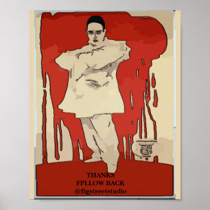 Pagliacci, Posters de ópera vintage,