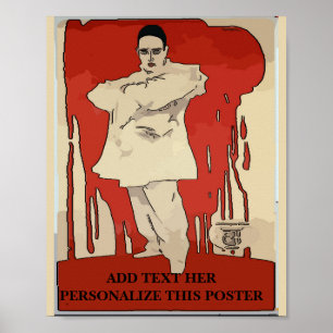 Pagliacci, Posters de ópera vintage,
