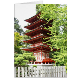 Pagoda Budista de Madera