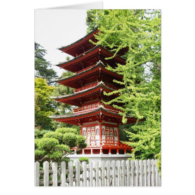 Pagoda Budista de Madera (Frente)