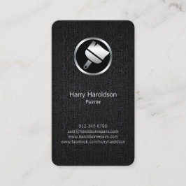 Paint Brush Icon Grunge Painter - Tarjeta de prese