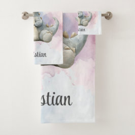 Paint Splash Adorable Dinosaur Baby Shower Gift