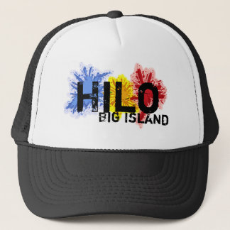 Paint splatter Hilo hawaii gran gorra de la isla