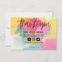 Paint Splatter Watercolor Gracias Media Insert