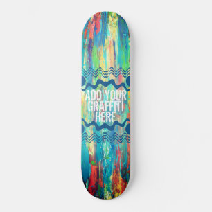 Paint Streak Skateboard Decks