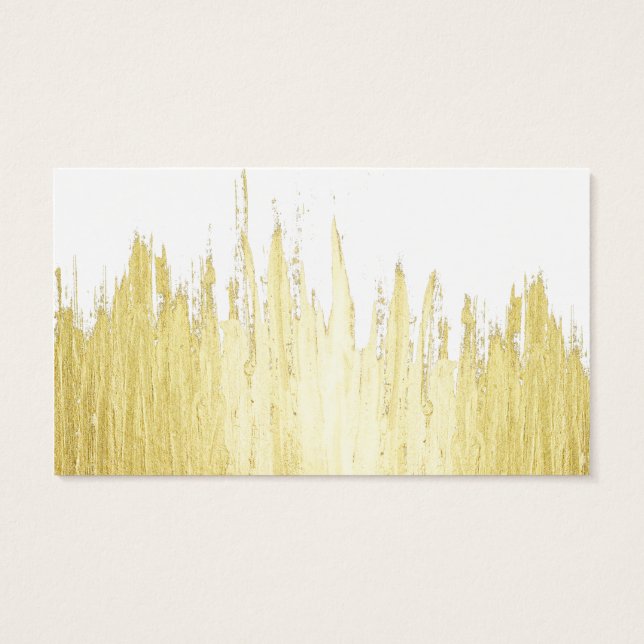 Paint Strokes en Faux Gold (Atrás)