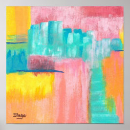 Paintaje paisajístico de Ciudad del Arte de ensueñ