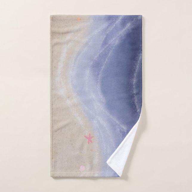 Painted beach  (Toalla de mano)