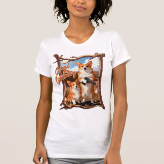 País Corgi – Camiseta Divertida de Corgi, American