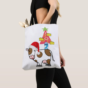 País de las bolsas de té de las mujeres navideñas