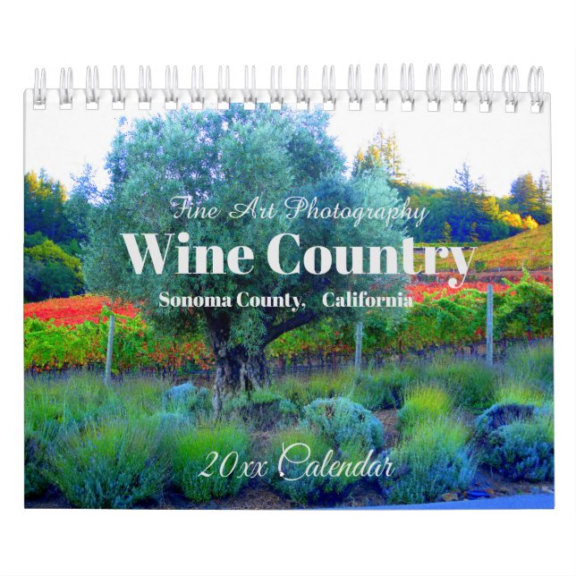 País del Vino, Condado de Sonoma, Calendario de Ca (Tapa)