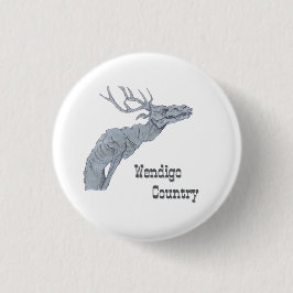 País Wendigo Folclore Algonquiano Botón