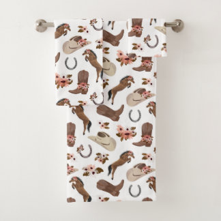 País y blanco floral