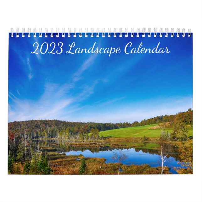 Paisaje 2023 - Calendario (Tapa)