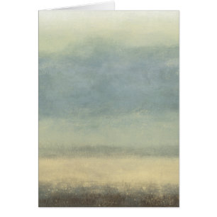 Paisaje abstracto con cielo sobredimensionado