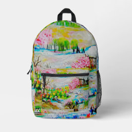 Paisaje acuático 2 bolsa accesoria