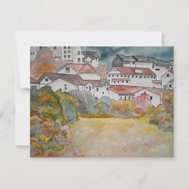 Paisaje acuático de la Toscana Italia (Anverso)