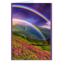 Paisaje arcoiris doble