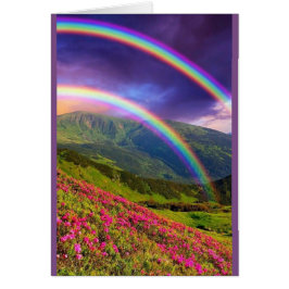 Paisaje arcoiris doble