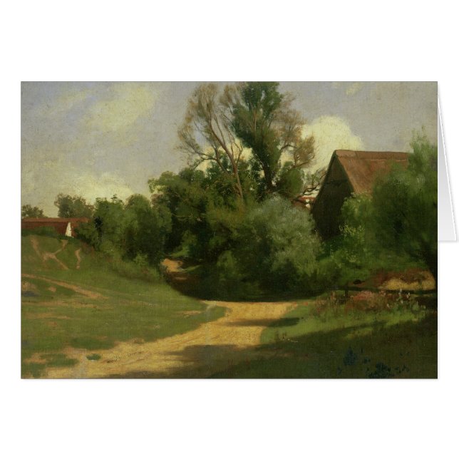 Paisaje cerca de Oberaudorf (Anverso (Horizontal))