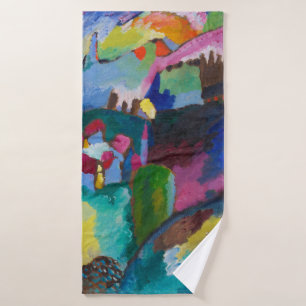 Paisaje con chimenea de fábrica, Wassily Kandinsky