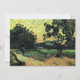 Paisaje con el Castillo de Auvers por Vincent van