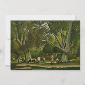 Paisaje con Milkmaids de Henri Rousseau