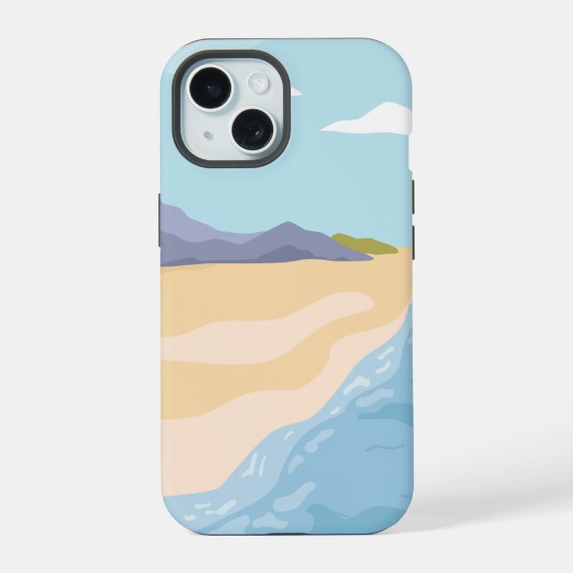 Paisaje con montañas y mar (Reverso )