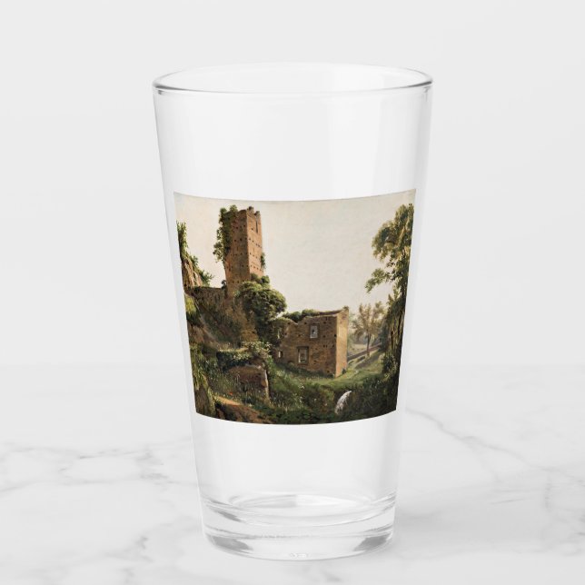 Paisaje con ruinas (antiguo edificio en ruinas) (Anverso)