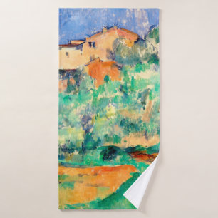 Paisaje con una casa, Cezanne