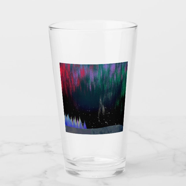 Paisaje contemporáneo de las luces del norte (Anverso)