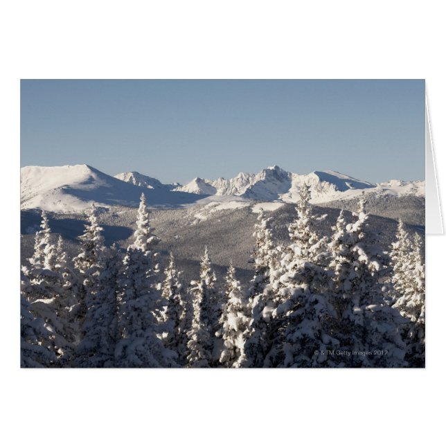 Paisaje cubierto de nieve 2 (Anverso (Horizontal))