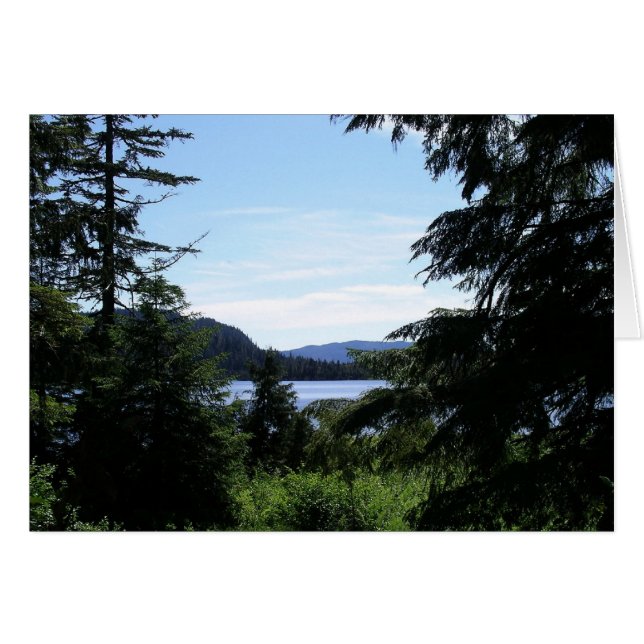 Paisaje de Alaska, hermosa fotografía de Alaska (Anverso (Horizontal))