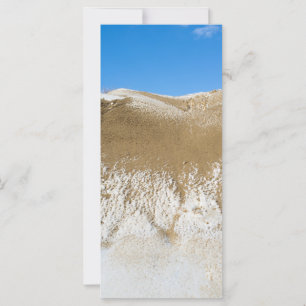 Paisaje de dunas de invierno