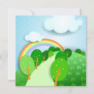 Paisaje de fantasía, invitación