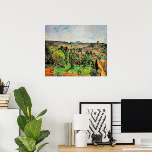 Paisaje de Ile de France, arte fino,
