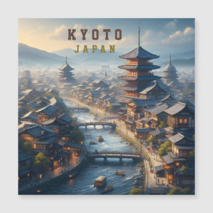 Paisaje de Kyoto Japón Viaje Vintage
