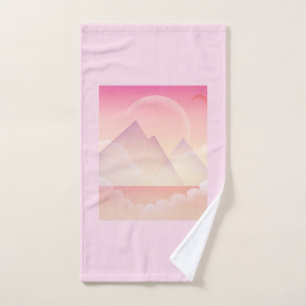 Paisaje de la montaña Dreamy Pastel