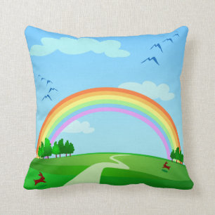 Paisaje de la primavera, almohada