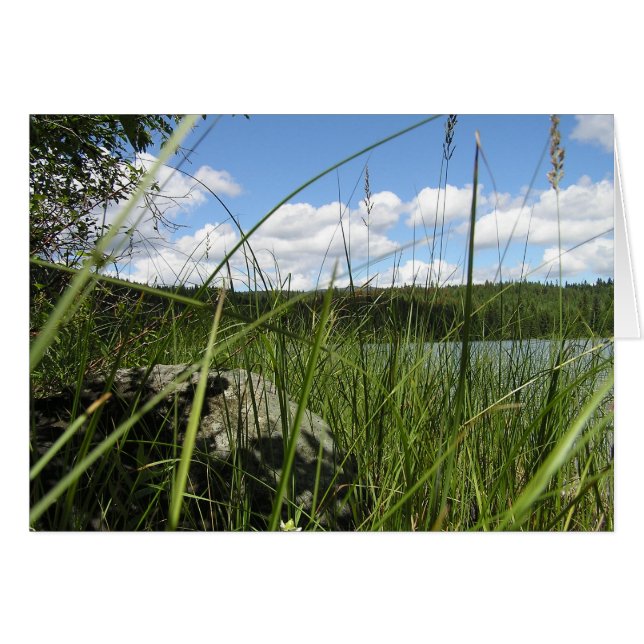 Paisaje de lago (Anverso (Horizontal))