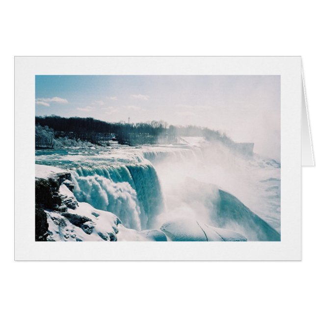 Paisaje de las Cataratas del Niagra (Anverso (Horizontal))