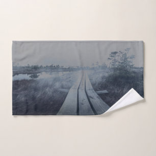 Paisaje de oscilación de niebla
