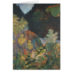 Paisaje de Paul Gauguin el