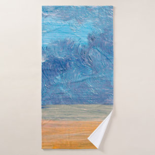 Paisaje de pinturas al óleo. Arte fino. abstracto,