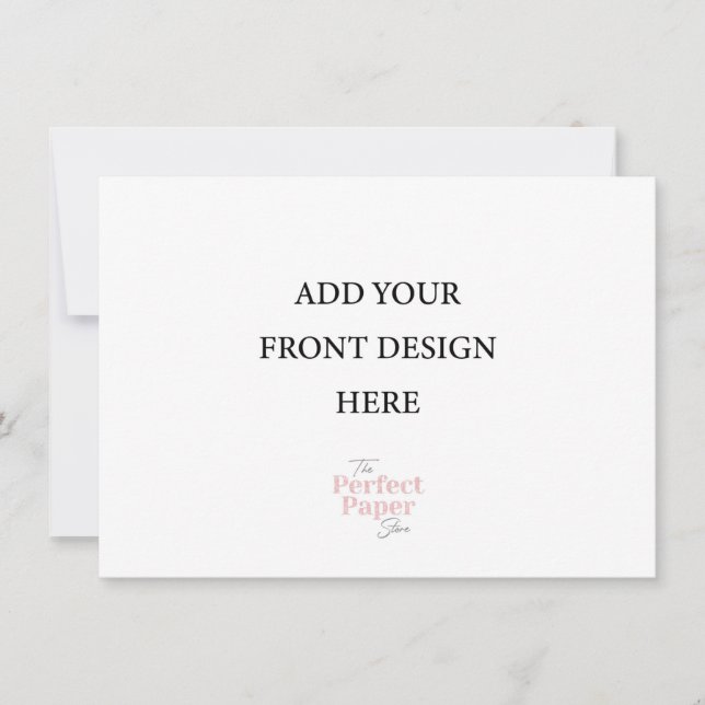 Paisaje de plantillas de invitaciones pequeñas (4, (Anverso)