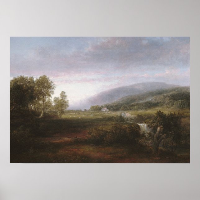 Paisaje de primavera de Thomas Doughty - Póster (Frente)