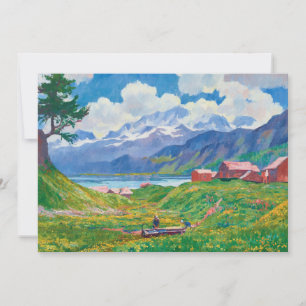 Paisaje de primavera   Giovanni Giacometti