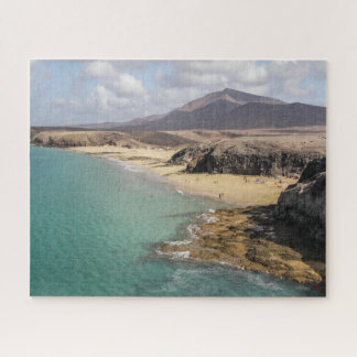 Paisaje de rompecabezas en Lanzarote - Papagayo