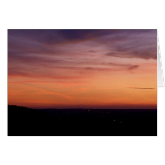 Paisaje de Sunset (Anverso (Horizontal))